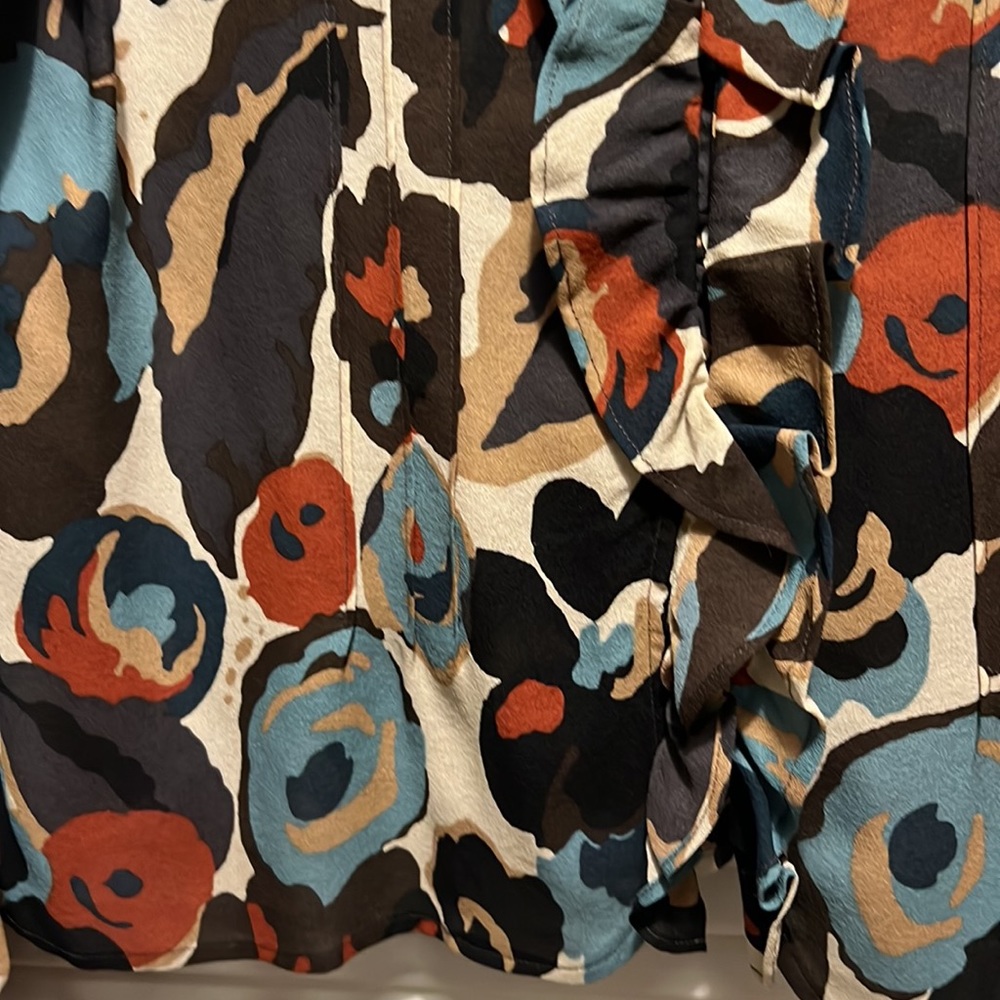 Vintage silk blouse - Picture 5 of 8